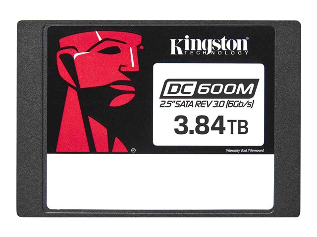 Kingston DC600ME - SSD - Enterprise, Mixed Use - encrypted - 3.84 TB - internal - 2.5\" - SATA 6Gb/s - 256-bit AES - TCG Opal Encryption 2.0
