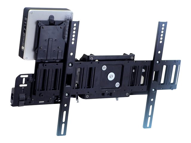 Ergotron SIM90 Signage Integration Mount - Mounting kit (wall bracket, mounting brackets, quick release VESA plate) - for LCD display / CPU - black - screen size: from 32\"