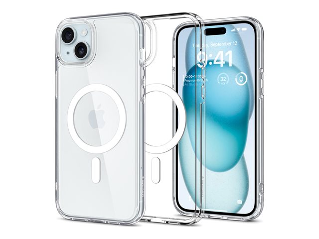 Spigen iPhone 15 Ultra Hybrid MagFit White