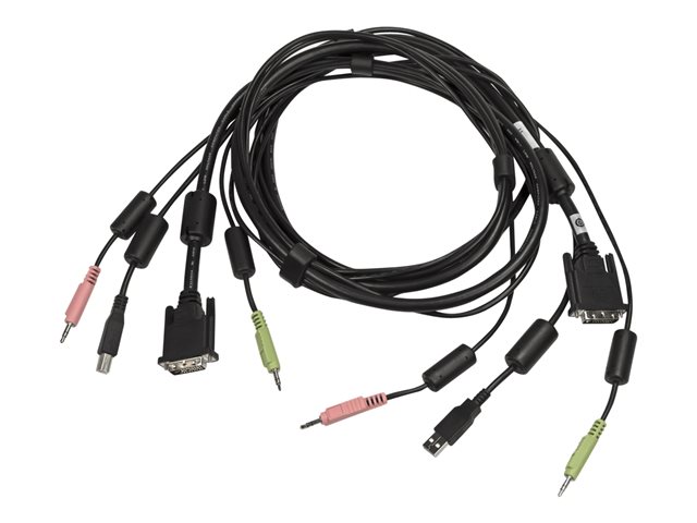 CABLE ASSY 1-DVI-I/1-USB/2-AUDIO 6FT