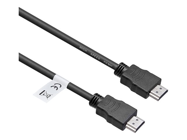 Neomounts - HDMI cable - HDMI male to HDMI male - 7.5 m - black