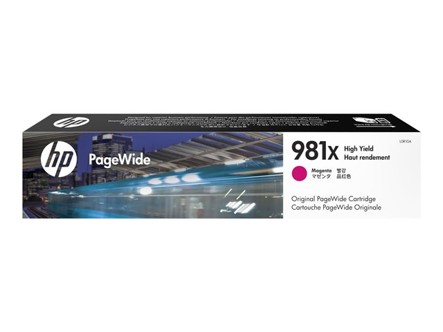 HP 981X - 116 ml - High Yield - magenta - original - PageWide - ink cartridge - for PageWide Enterprise Color MFP 586, PageWide Managed Color E55650