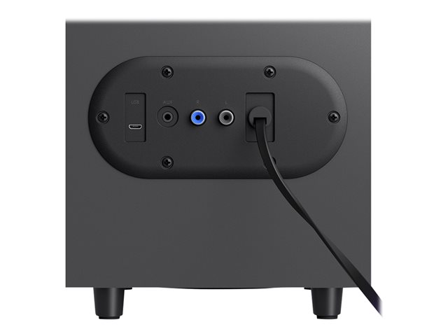 Logitech Z407 - Android Edition - speaker system - for PC - 2.1-channel - wireless - Bluetooth - USB - 40 Watt (Total) - graphite grey