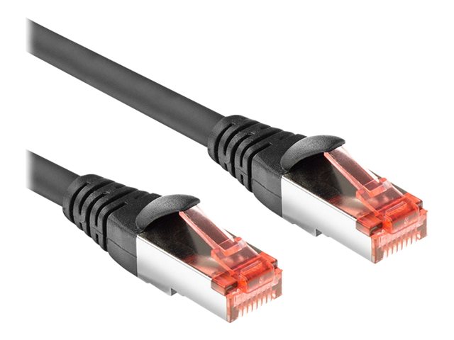 CAT6A U/FTP PVC FLEX BK 1.5M. 1 stk