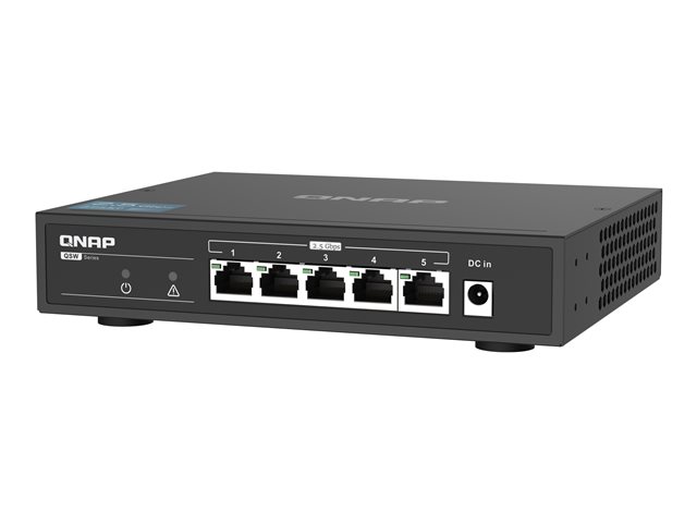 QNAP QSW-1105-5T - Switch - unmanaged - 5 x 10/100/1000/2.5G - desktop