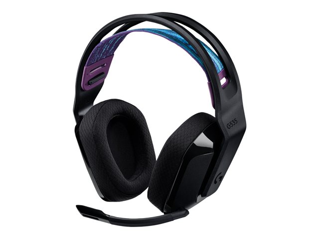 Logitech G G535 LIGHTSPEED Wireless Gaming Headset - Headset - full size - LIGHTSPEED - wireless - black - Discord Certified