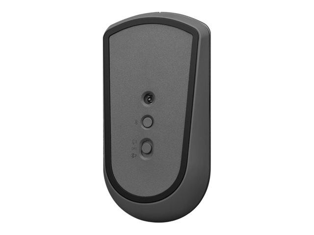 Lenovo ThinkPad Silent - Mouse - right and left-handed - blue optical - 3 buttons - wireless - Bluetooth 5.0 - iron grey - retail