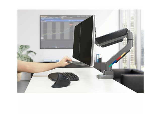 SmartFit Dual Gas Arm with Crossbar andHandle - up to 2x 32i each