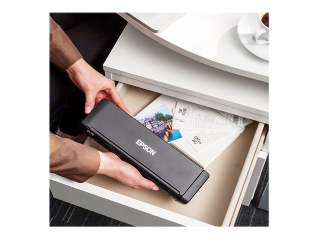 Epson WorkForce DS-310 - Document scanner - Duplex - A4 - 600 dpi x 600 dpi - up to 25 ppm (mono) / up to 25 ppm (colour) - ADF (20 sheets) - up to 500 scans per day - USB 3.0
