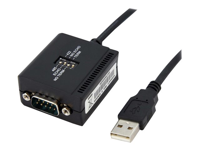 StarTech.com 6 ft Professional RS422/485 USB Serial Cable Adapter w/ COM Retention (ICUSB422) - Serial adapter - USB - RS-422/485