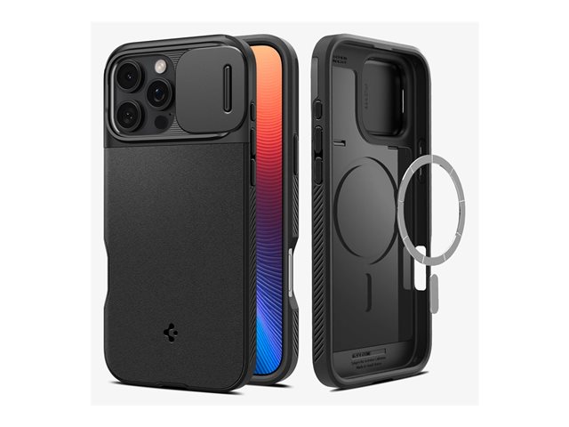 Spigen iPhone 16 Pro Max Optik Armor MagFit Black