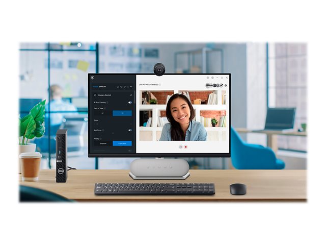 Dell Pro WB5023 - Webcam - colour - 2560 x 1440 - audio - USB 2.0