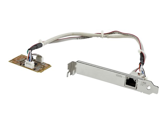 StarTech.com Mini PCIe Card - 10/100/1000Mbps RJ45 Port - IEEE 802.3 - Jumbo Frame - Network Card (ST1000SMPEX) - Network adapter - PCIe Mini Card - Gigabit Ethernet