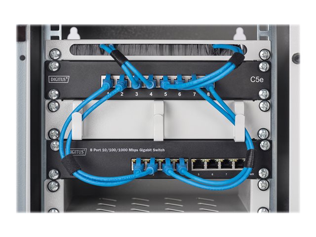 L2 MANAGED GIGABIT ETHERNET POE SWITCH 8-PORT POE 10 INCH 80W POE BUDGET