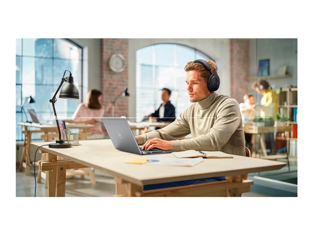 Dell Premier Wireless ANC Headset WL7024 - Headset - full size - Bluetooth - wireless, wired - active noise cancelling - 3.5 mm jack, USB-A via Bluetooth adapter, USB-C via Bluetooth adapter - Certified for Microsoft Teams, Zoom Certified