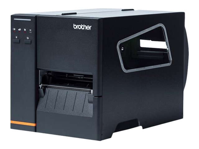 Brother TJ-4005DN - Label printer - direct thermal - Roll (12 cm) - 203 dpi - up to 152 mm/sec - serial, USB 2.0 host, USB 2.0, LAN