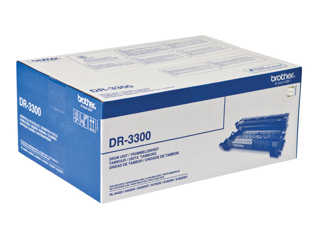 Brother DR3300 - OPC drum unit - for Brother DCP-8110, 8150, 8155, 8250, HL-5440, 5450, 5470, 6180, MFC-8510, 8520, 8710, 8950
