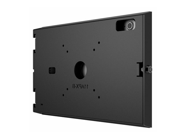 Compulocks iPad Air M2 11\" (2024), Apex Secured Enclosure Wall Mount - Enclosure - for tablet - glass mount, space - lockable - high-grade aluminium - black - screen size: 11\" - mounting interface: 100 x 100 mm - wall-mountable