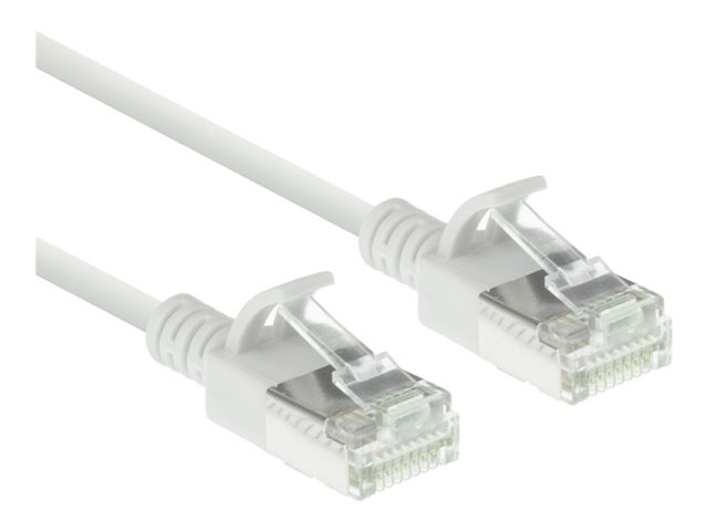 CAT6A U/FTP SLIMLINE WH 7.00M. 1 stk