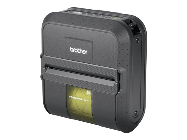 Brother RuggedJet RJ-4030 - Label printer - direct thermal - Roll (11.8 cm) - 203 dpi - up to 127 mm/sec - USB, serial, Bluetooth
