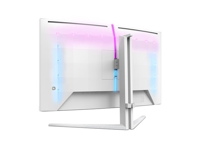 Philips Evnia 5000 32M2C5501 - LED monitor - gaming - curved - 32\" (31.5\" viewable) - 2560 x 1440 QHD @ 180 Hz - Fast VA - 3500:1 - HDR10 - 0.5 ms - 2xHDMI, DisplayPort - white