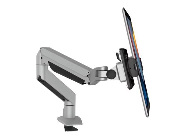 Compulocks Universal Tablet Cling Articulating Arm Mount - Mounting kit - adjustable arm - for tablet - black, silver - screen size: up to 13\" - desk-mountable
