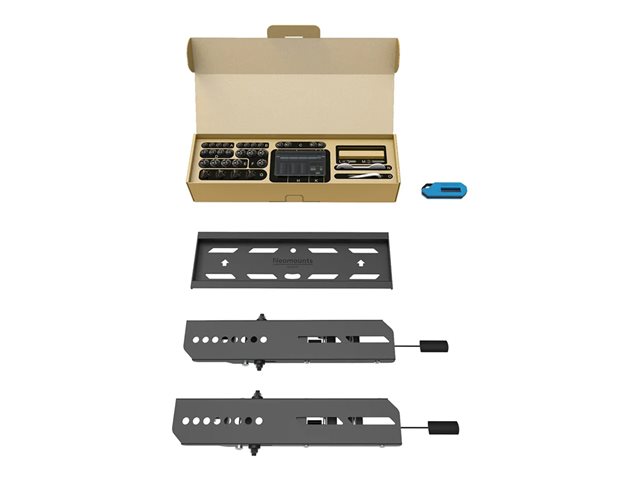 Neomounts WL35S-850BL12 - Mounting kit (wall mount) - tiltable - for TV - black - screen size: 24\"-65\"