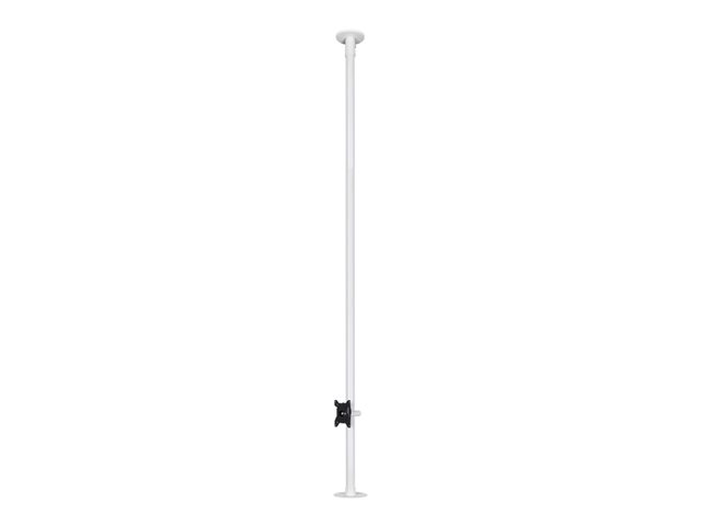 B-TECH System V BT5962 - Mounting kit (ceiling mount) - for flat panel / CCTV camera - white - screen size: up to 28\" - mounting interface: up to 100 x 100 mm