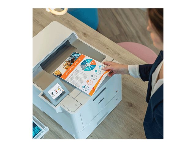Brother HL-L9470CDN - Printer - colour - Duplex - laser - A4 - 2400 x 600 dpi - up to 40 ppm (mono) / up to 40 ppm (colour) - capacity: 620 sheets - USB 2.0, Gigabit LAN, USB host, NFC