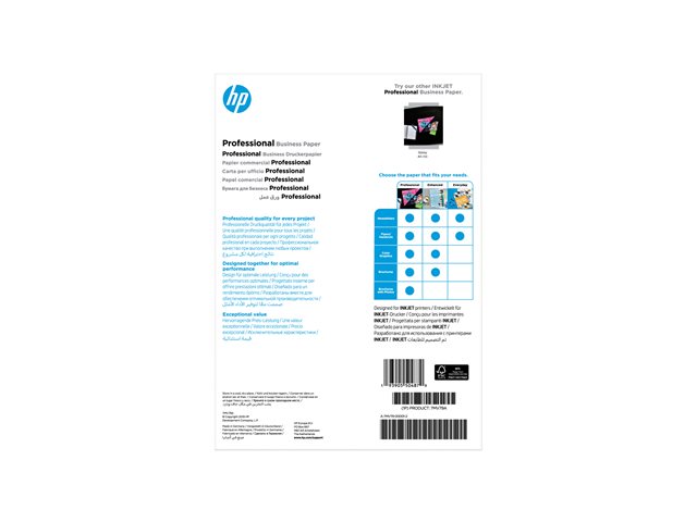 HP Prof Matte Ij A4 180g 150sh