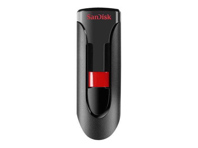 SanDisk Cruzer Glide - USB flash drive - encrypted - 32 GB - USB 2.0 (pack of 3)