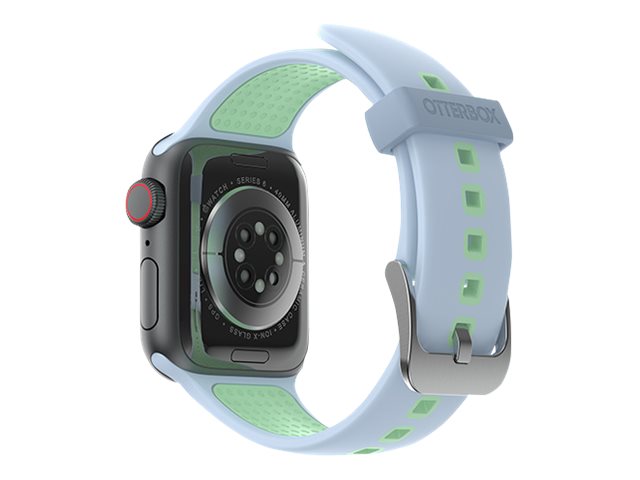 OtterBox - Band for smart watch - Fresh Dew (light blue/light green) - for Apple Watch Hermès Series 7, Hermès Series 9, Nike Series 7, Series 10, Series 8, Series 9