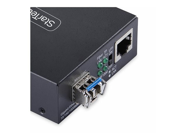 Gigabit SM LC Fiber Media Converter 20km