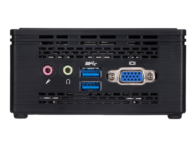 Gigabyte BRIX GB-BPCE-3350C (rev. 1.0) - Barebone - Ultra Compact PC Kit 1 x Celeron N3350 / up to 2.4 GHz - RAM 0 GB - HD Graphics 500 - Gigabit Ethernet