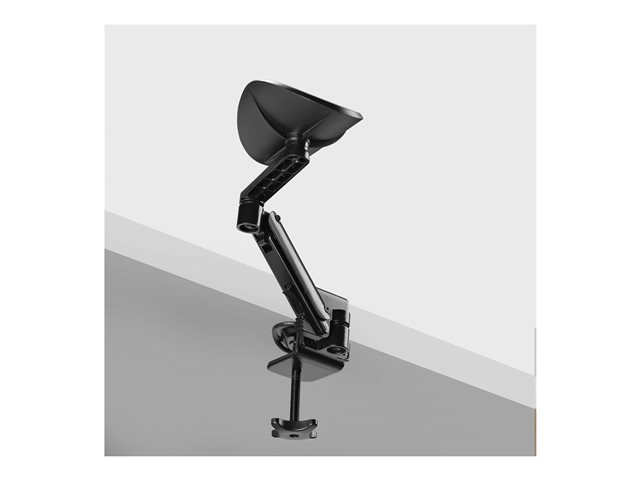 StarTech.com Adjustable Arm Rest For Desk, Clamp-On Install/No Drilling - Mounting kit (arm rest) - aluminium, steel, plastic - black - desk-mountable