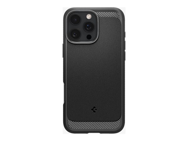 Spigen iPhone 16 Pro Rugged Armor MagFit Matte Black