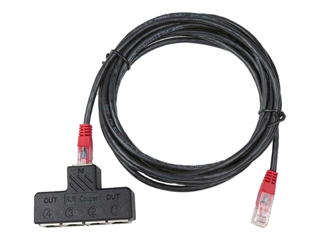 Sensor Port Splitter 4xRJ12 w/3m cable