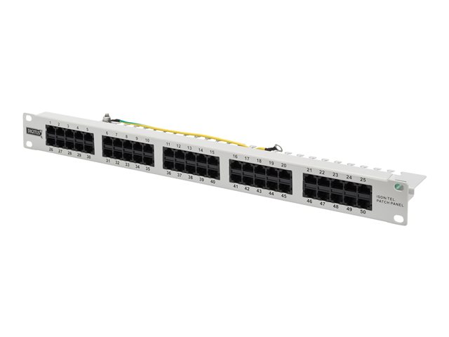 CAT 3 ISDN PATCH PANEL UNSHIELDED 5