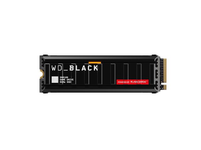 WD Black SN8100 - SSD - 8 TB - internal - M.2 2280 - PCI Express 5.0 x4 (NVMe) - TCG Opal Encryption 2.02 - integrated heatsink