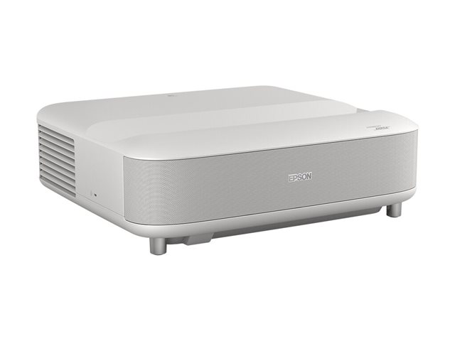 Epson Lifestudio Grand EH-LS670W - 3LCD projector - 3600 lumens (white) - 3600 lumens (colour) - 1920 x 1080 x 2 - 16:9 - 4K - ultra short-throw lens - 802.11a/b/g/n/ac wireless / Miracast - diamond white - Android TV
