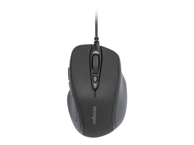 Kensington Pro Fit Mid-Size - Mouse - right-handed - optical - 5 buttons - wired - USB - black
