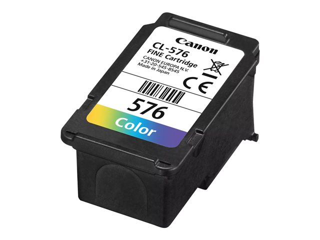 Canon CL-576 - 6.2 ml - colour (cyan, magenta, yellow) - original - ink cartridge - for PIXMA TR4750i, TR4751i, TS3550i, TS3551i