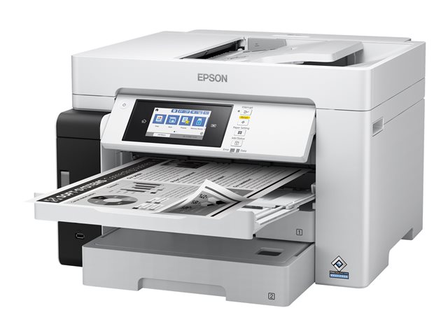 Epson EcoTank Pro ET-M16680 - Multifunction printer - B/W - ink-jet - A3 (media) - up to 25 ppm (printing) - 550 sheets - USB 2.0, LAN, Wi-Fi(ac), USB host
