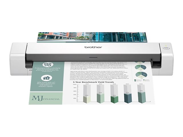 Brother DSmobile DS-740D - Sheetfed scanner - Duplex - 215.9 x 1828.8 mm - 600 dpi x 600 dpi - USB 3.0