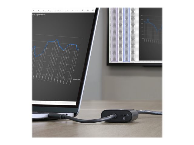 StarTech.com USB C to 4K HDMI Adapter - 4K 60Hz - Thunderbolt 3 Compatible - USB Type C to HDMI Video Display Adapter (CDP2HD4K60SA) - Adapter - TAA Compliant - 24 pin USB-C male to HDMI female - 19 cm - black - 4K60Hz (3840 x 2160) support - for P/N: TB4CDOCK