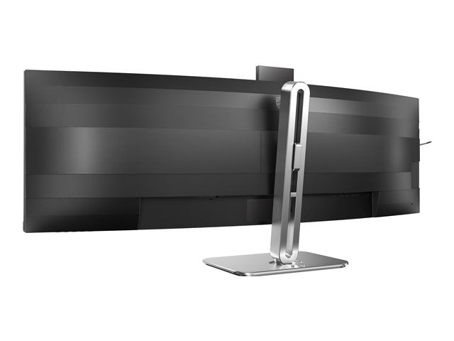 Philips 49B2U5900CH - 5000 Series - LED monitor - curved - USB - 49\" (48.8\" viewable) - 5120 x 1440 Dual Quad HD @ 75 Hz - VA - 400 cd/m² - 3000:1 - DisplayHDR 400 - 4 ms - 2xHDMI, DisplayPort, USB-C - speakers - black