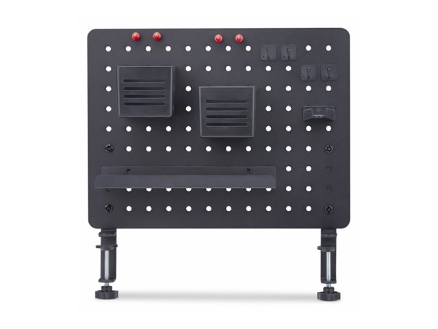 Clamp-On Pegboard Desktop Organizer