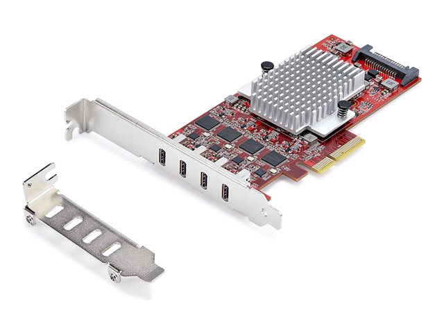 4-Port USB Type-C PCIe Card, USB-C 10Gb