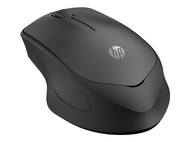 HP 285 Silent - Mouse - ergonomic - optical - wireless - 2.4 GHz - USB wireless receiver