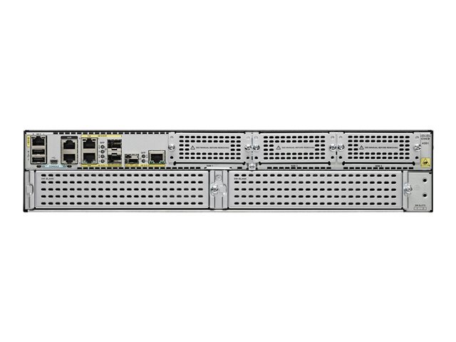 Cisco Integrated Services Router 4351 - Unified Communications Bundle - router 1GbE - WAN ports: 3 - rack-mountable - remanufactured